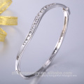 colorful cz 925 18k gold jewelry expandable bangle fashion bracelet